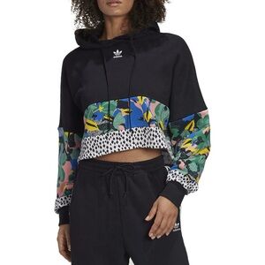 Adidas Her studio crop hoodie